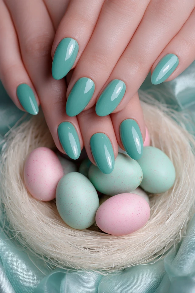 Bold Egg Shape Geometry Nails - photo 2