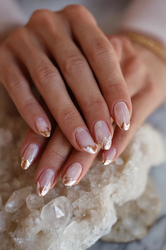 Artful Peak Silhouette Nails - photo 2
