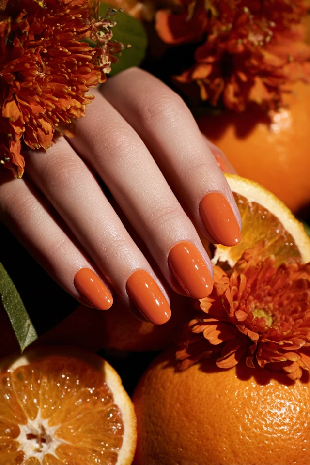 Spice Fall Elegance Nails - photo 2