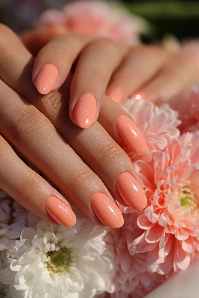 Striking Soft Petal Silhouette Nails - photo 2