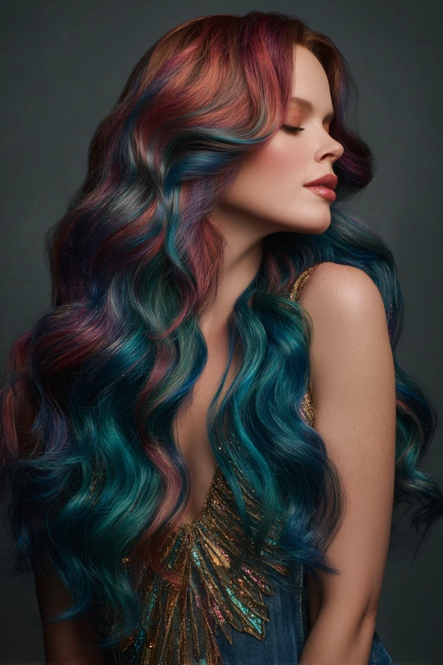 Long Wavy Haircut Mermaid - photo 2