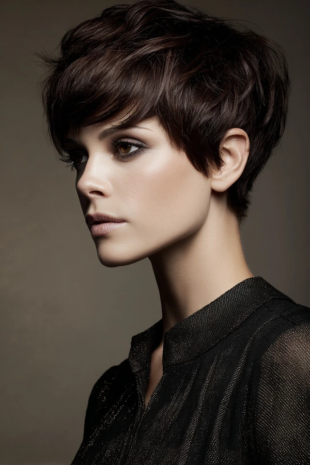 Short Round-Brush Haircut Bounce - photo 2