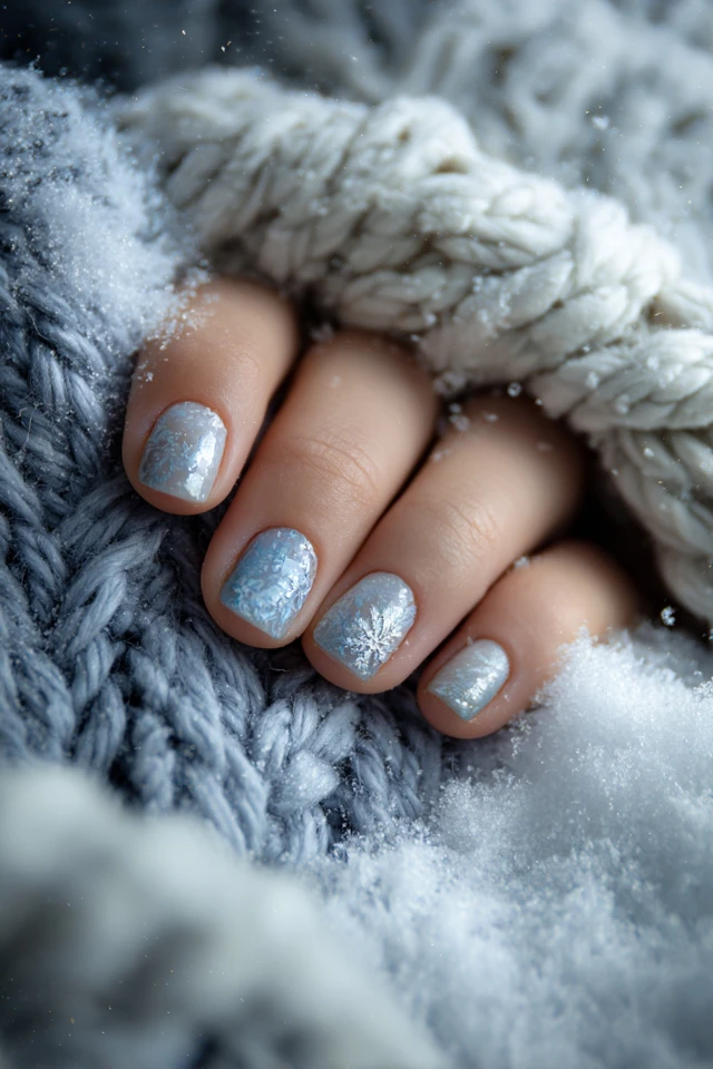 Snow Day Nails Inspiration - photo 2