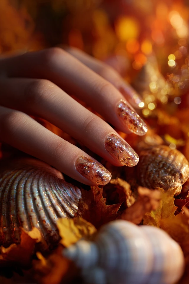 Maple Autumn Elegance Nails - photo 2