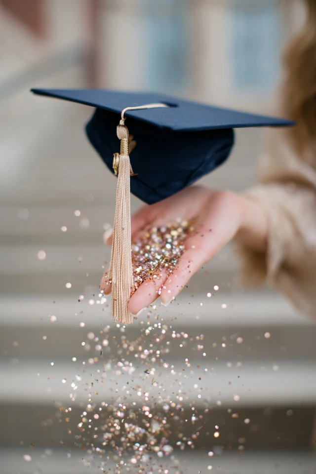 Graduation Photoshoot Nails Inspiration - photo 2