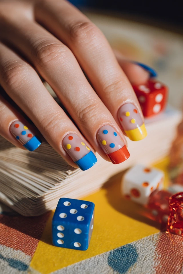 Game Night Nails Inspiration - photo 3
