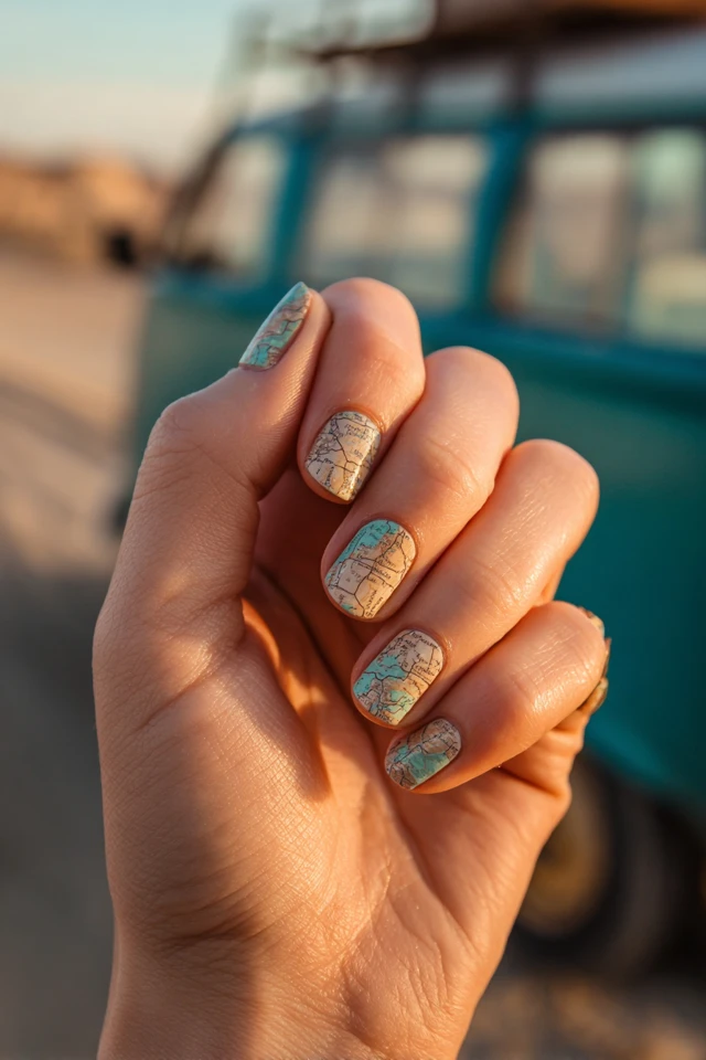 Road Trip Nails Inspiration