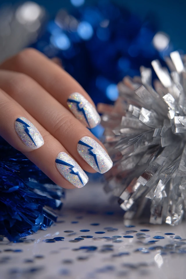 Cheer Competition Nails Inspiration - photo 4