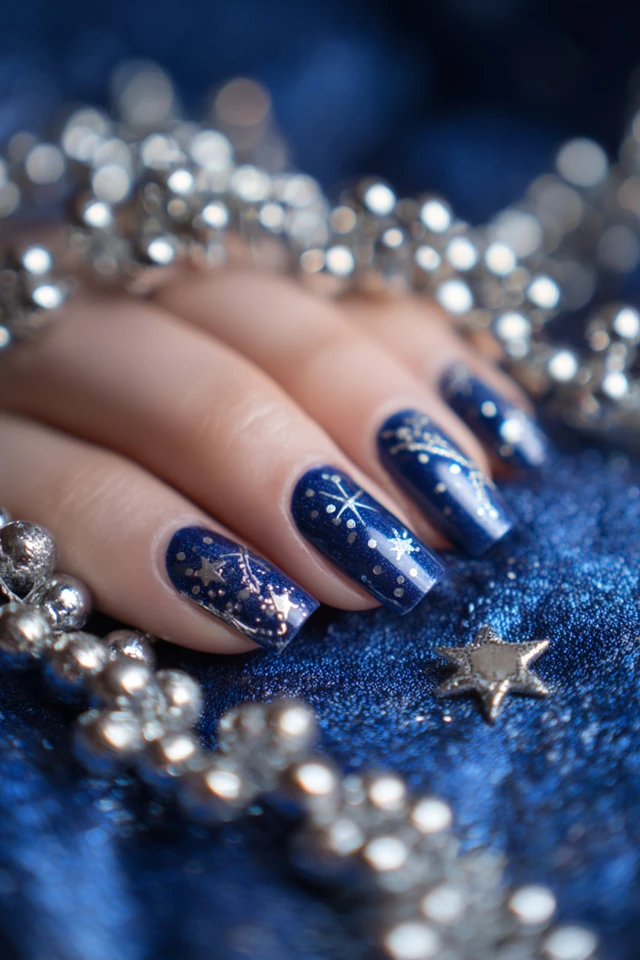 Hanukkah Gathering Nails Inspiration - photo 3