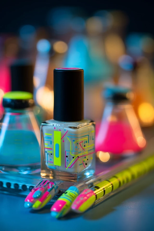 Science Fair Nails Inspiration - photo 3