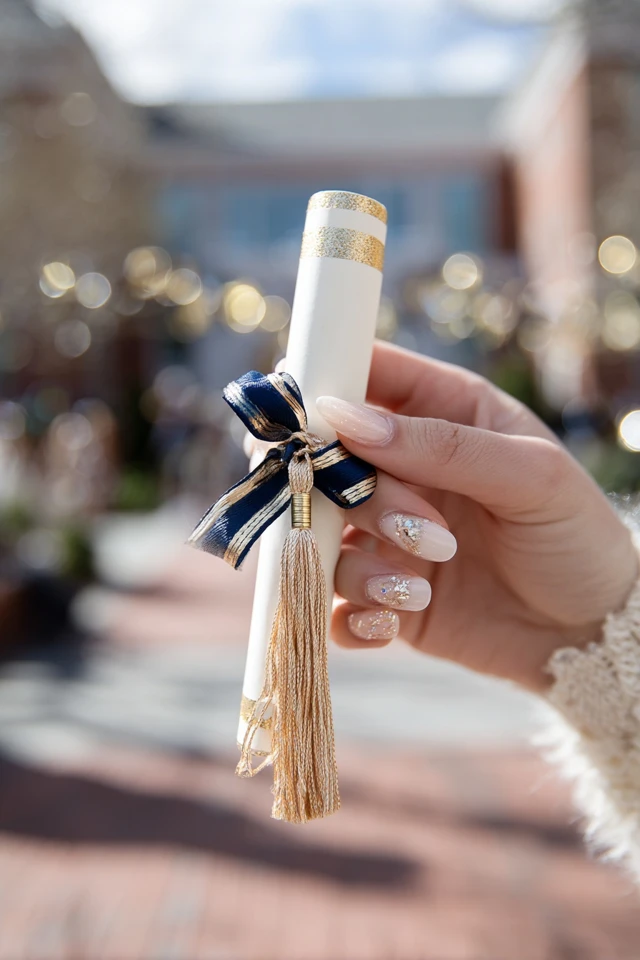 Graduation Nails Inspiration