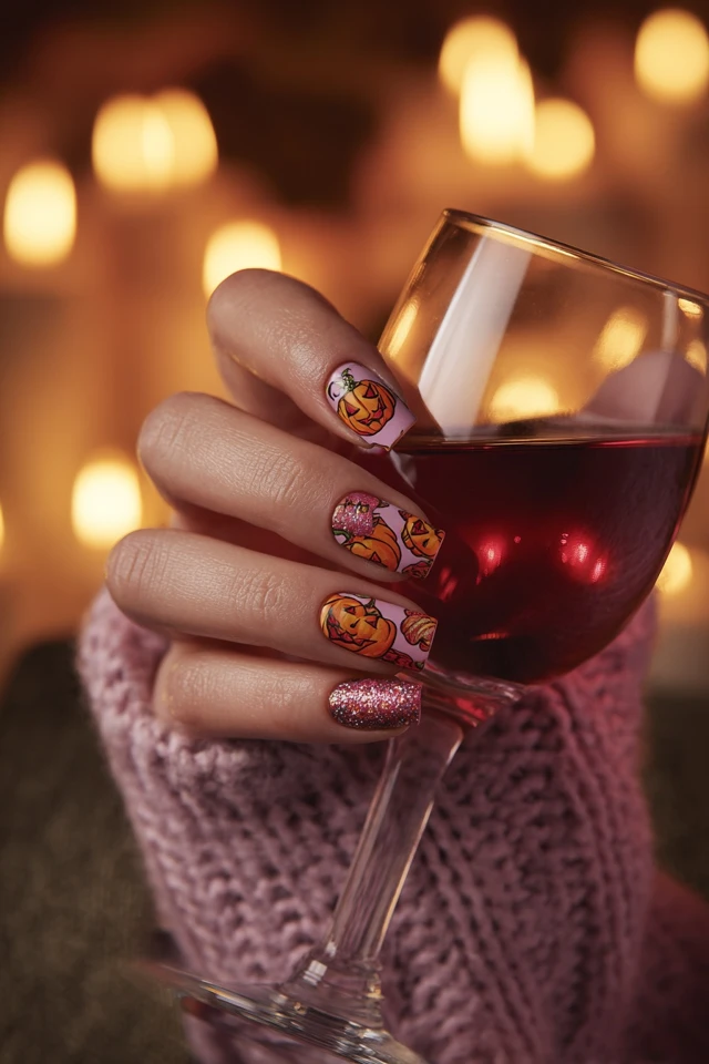 Vivid Oktoberfest Nails - photo 3