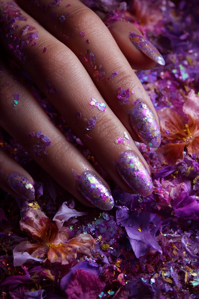 Bright Holi Nails - photo 3