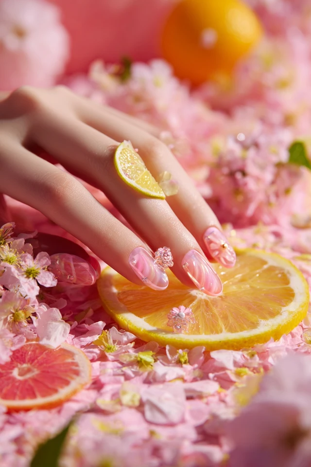 Petal Spring Charm Nails - photo 3