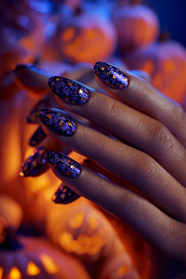 Festive National Cat Day Nails - photo 2