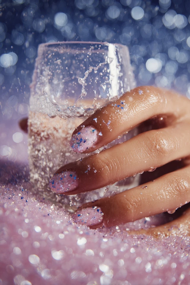 Bold Global Handwashing Day Vibes Nails - photo 3