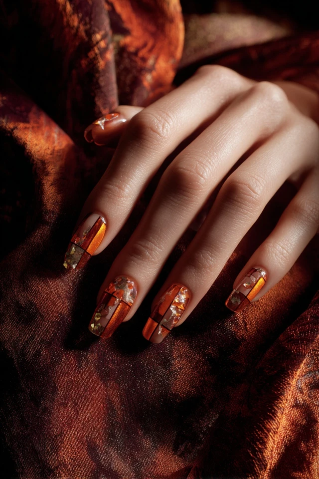 Signature Super Bowl Sunday Design Nails - photo 3