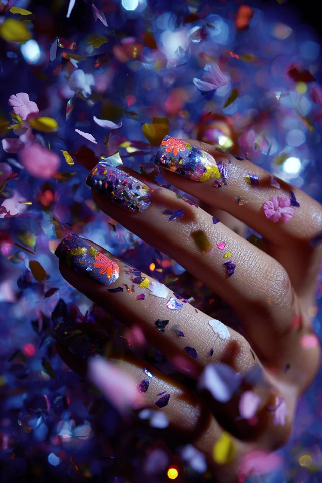 Glam UN Day Vibes Nails - photo 3