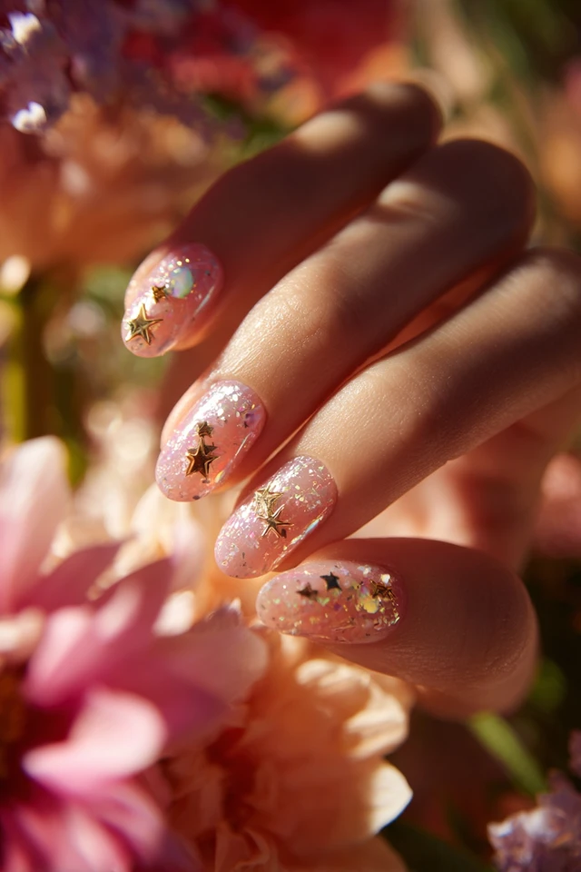 Festive Mardi Gras Nails - photo 3