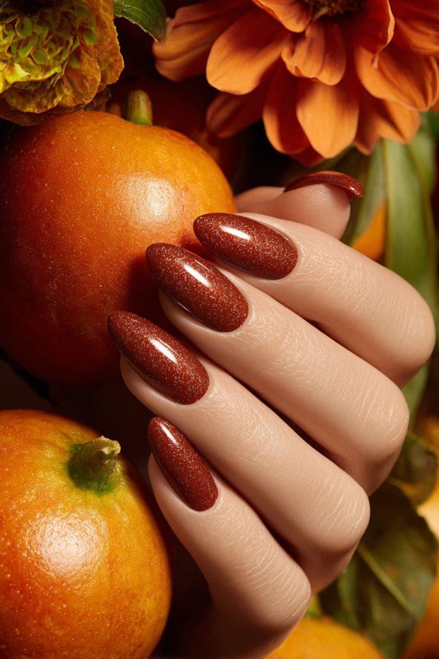 Cider Fall Dream Nails - photo 3