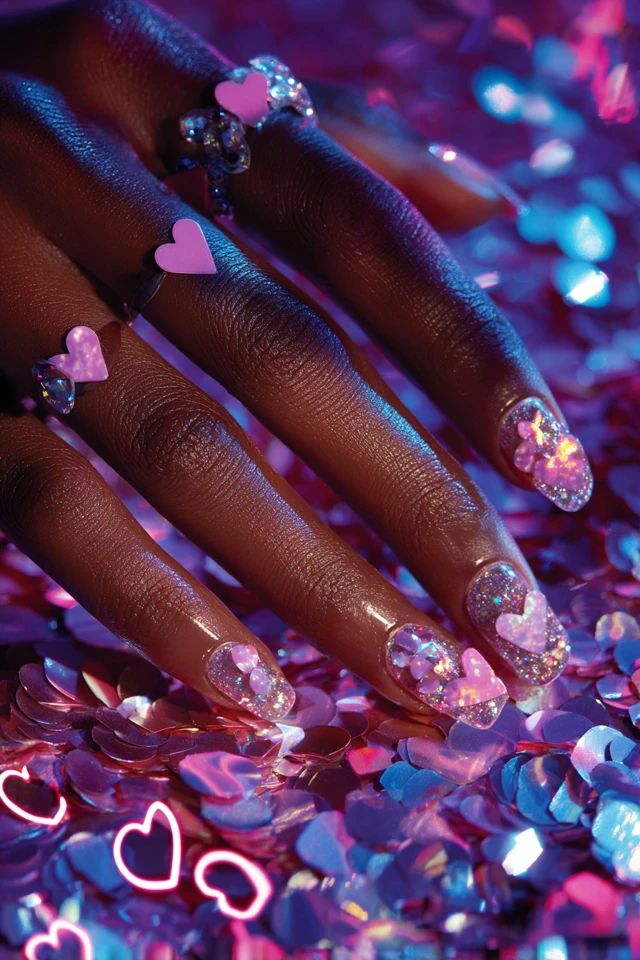 Glam Back-to-School Kickoff Glam Nails - photo 3