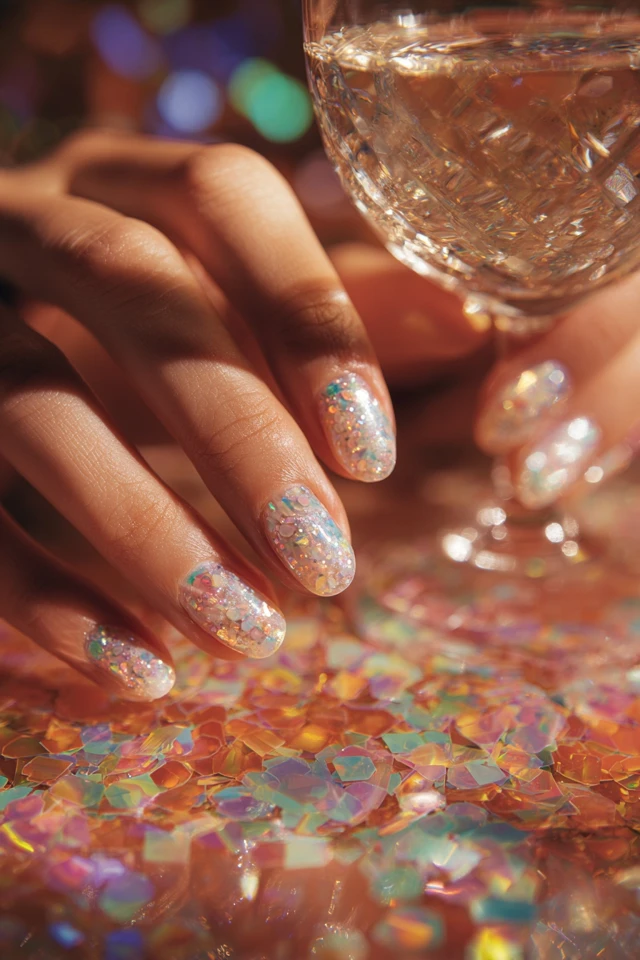 Radiant World Oceans Day Mani - photo 2