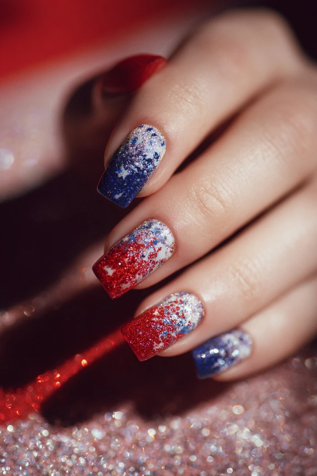 Bold Comic Relief Day Nails - photo 2