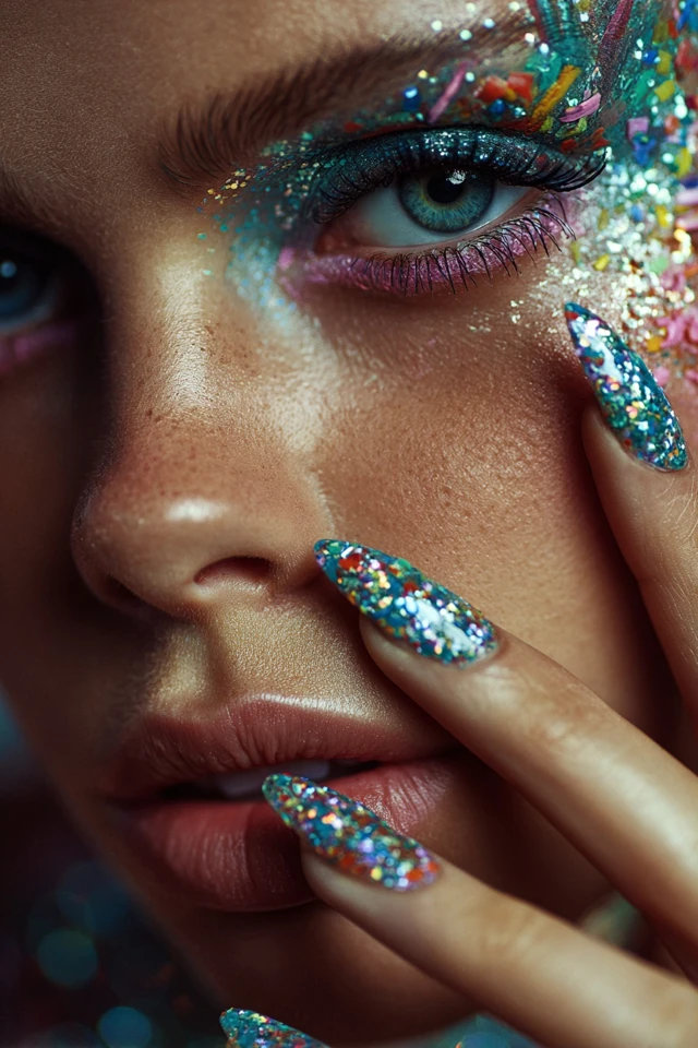 Bold Boxing Day Design Nails - photo 3