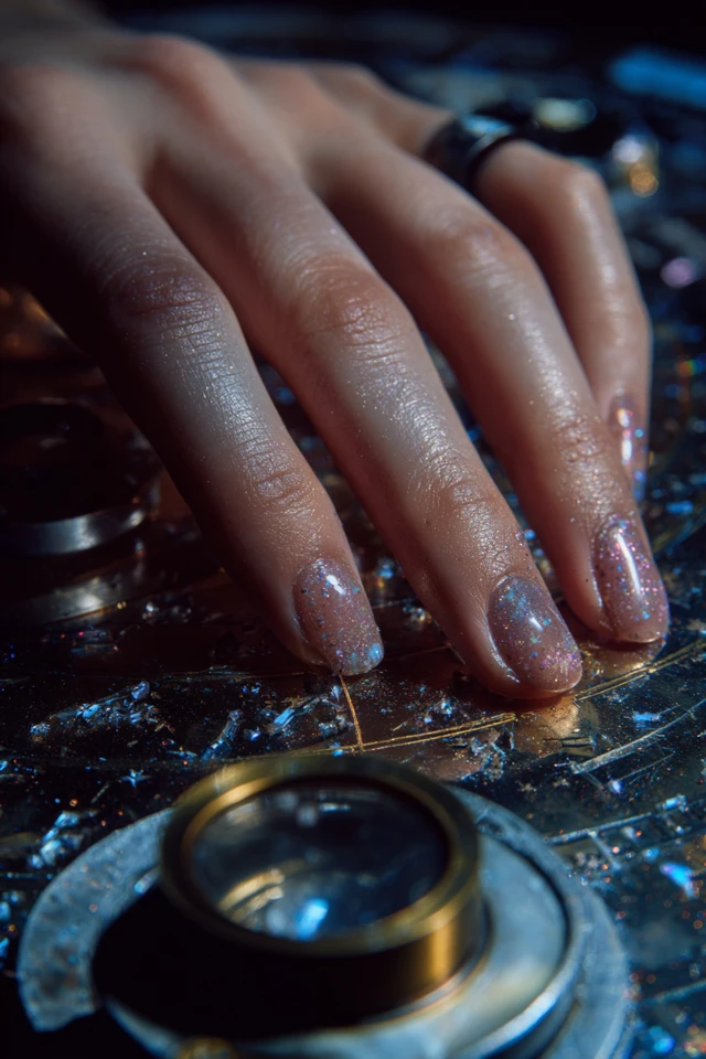 Galactic Builder Gel Vision Nails - photo 3