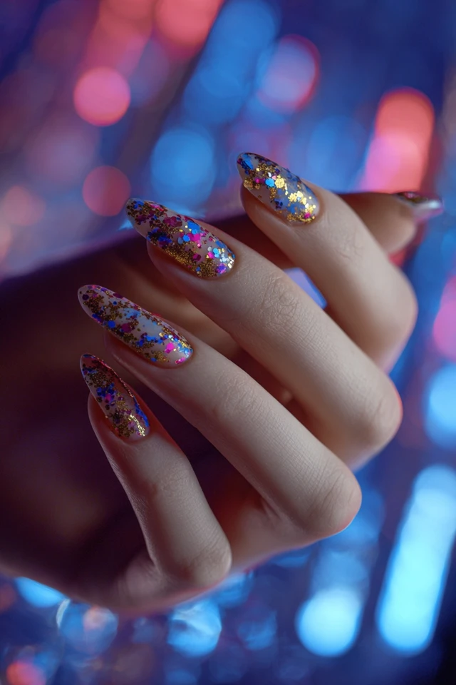 Vivid Russian Manicure Design - photo 3