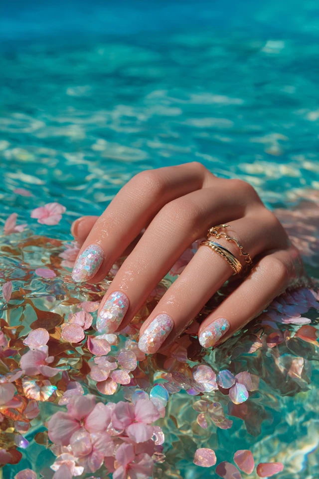 Seashell Summer Symphony Nails - photo 3