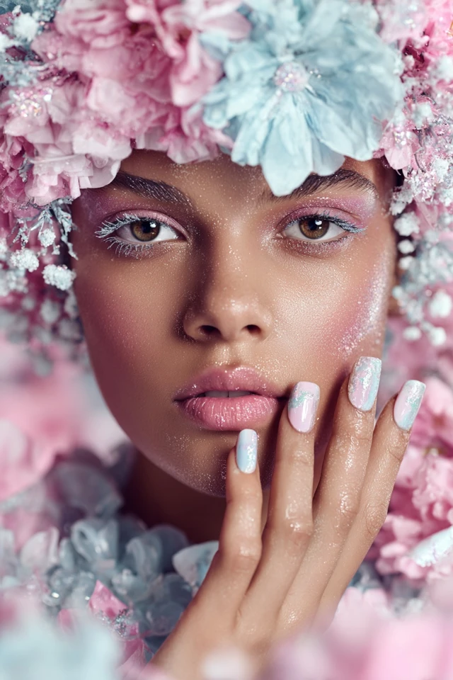 Daisy Spring Whisper Nails - photo 3