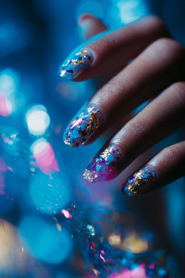 Ultra Shattered Glass Artistry Nails - photo 3