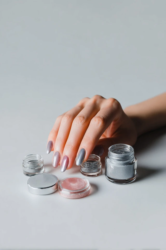 Kinetic Watercolor Ink Nails - photo 2
