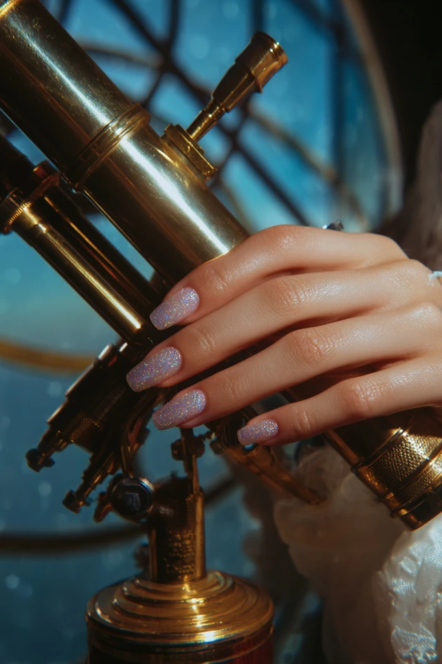 Celestial Jelly Design Nails - photo 3