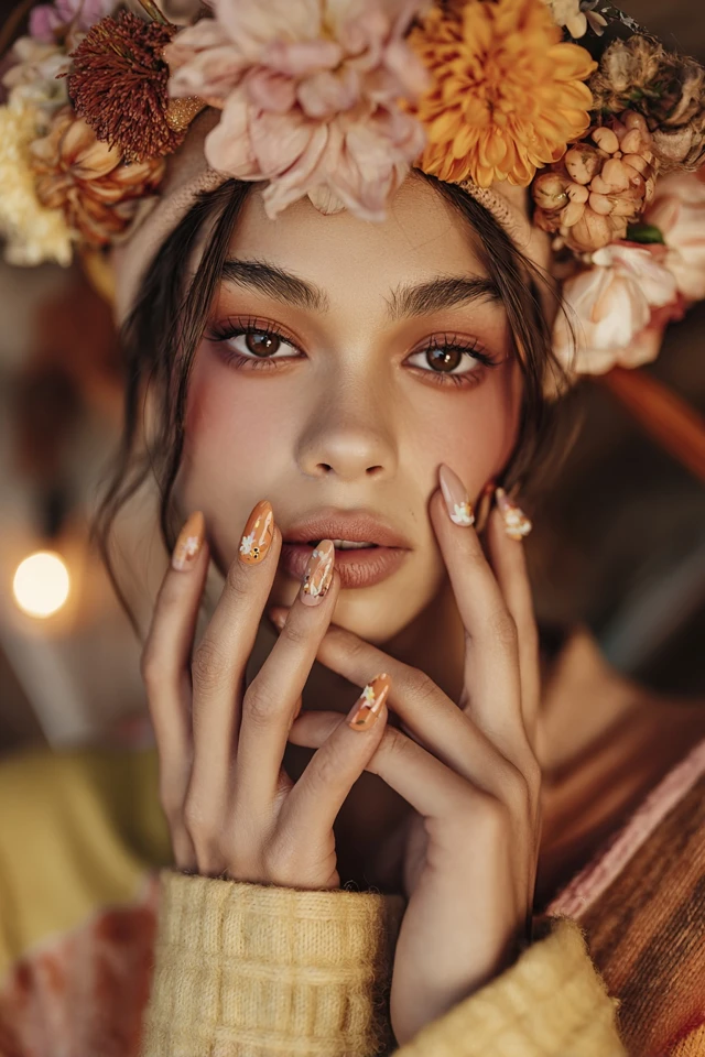 Maple Fall Vibes Nails - photo 3
