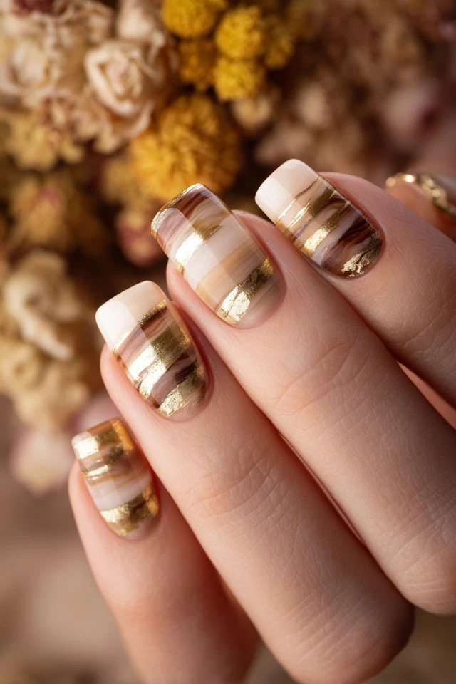Old Money Design Nails - photo 3