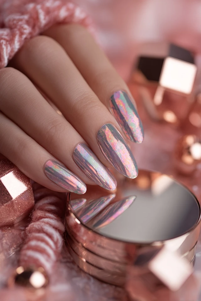 Metallic Luxe Look Nails - photo 3