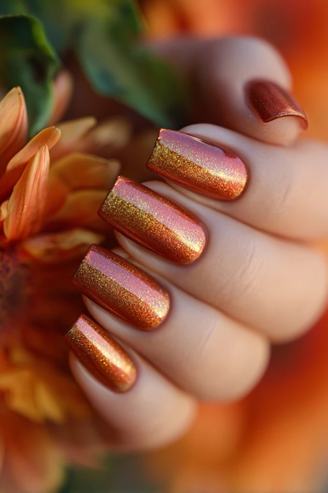 Golden Hour Nails - photo 3