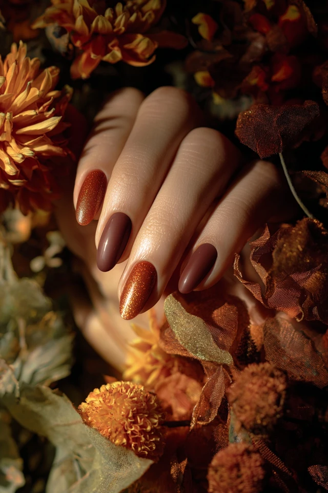 Foliage Fall Revival Nails - photo 3