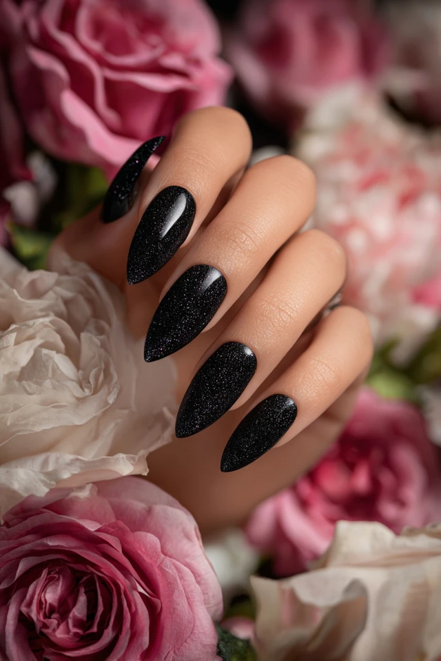 Dark Academia Design Nails - photo 3