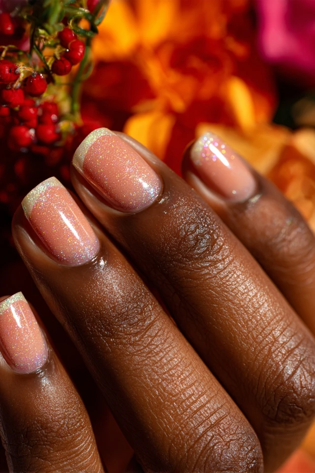 Peachy Keen Mood Nails - photo 3