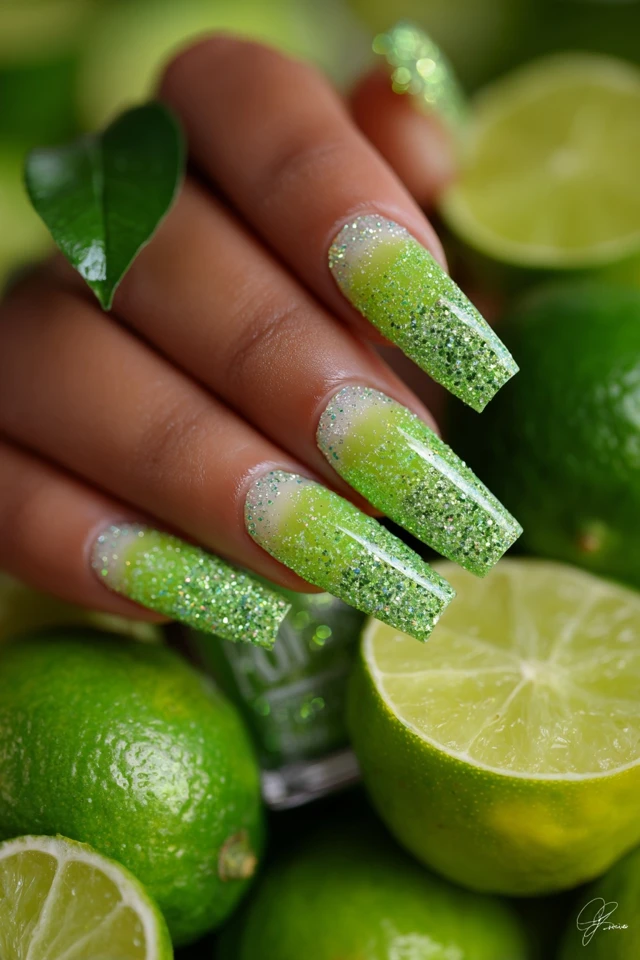 Electric Lime Mani - photo 3