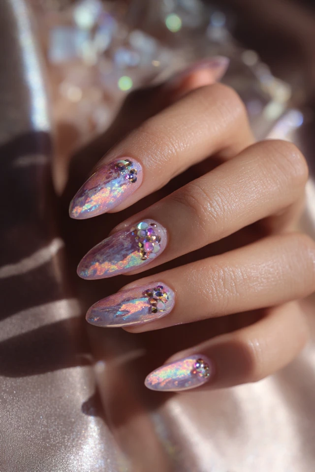 Velvet Night Look Nails - photo 3