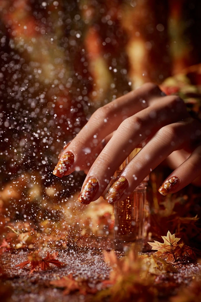 Cider Autumn Revival Nails - photo 3