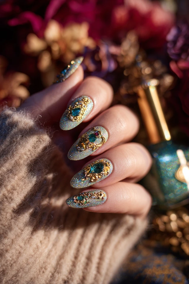 Opulent Baroque Mani - photo 3