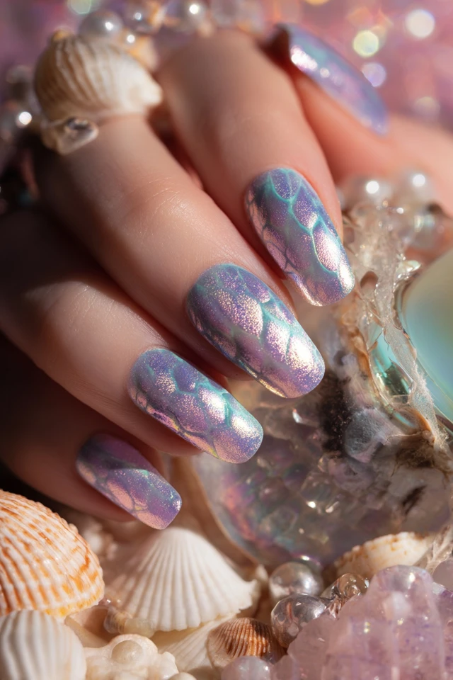 Mermaidcore Design Nails - photo 3