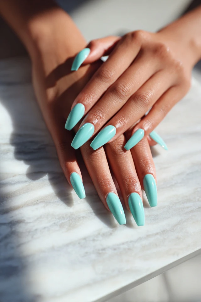 Ultra Tapered Coffin Design Nails - photo 4
