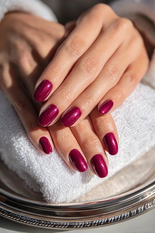 Sharp Pipe Silhouette Nails