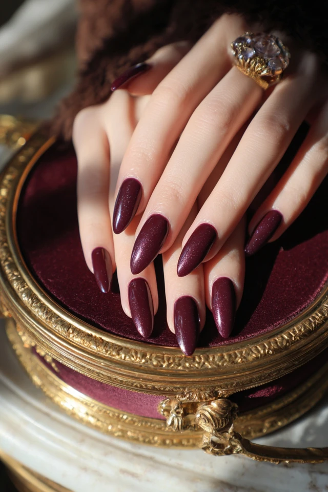 Modern Mini Stiletto Silhouette Nails - photo 2